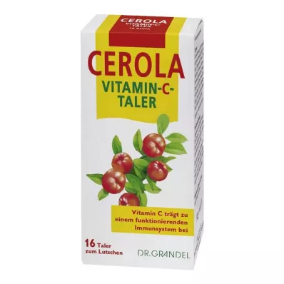 CEROLA Witamina C Taler Grandel, 16 szt CEROLA Witamina C Taler Grandel, 16 szt