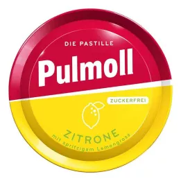 PULMOLL Cytrynowe cukierki bez cukru, 50 g