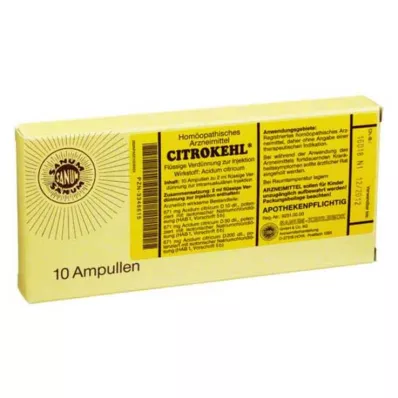 CITROKEHL Ampułki, 10 x 2 ml