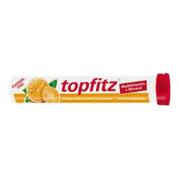 TOPFITZ Tabletki musujące Multiwitamina + Minerały, 20 szt