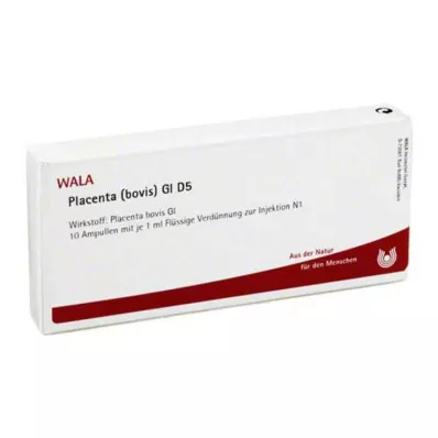 Placenta Bovis GL D 5 ampułek, 10X1 ml Placenta Bovis GL D 5 ampułek, 10X1 ml