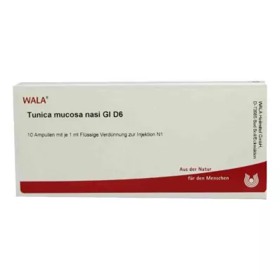 Ampułki Tunica mucosa nasi Gl D6 (10x1 ml)