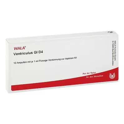 Ventriculus GL D 4 ampułki, 10X1 ml Ventriculus GL D 4 ampułki, 10X1 ml