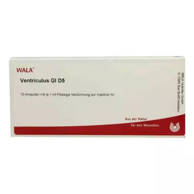Ampułki Ventriculus Gl D5 (10x1 ml) Ampułki Ventriculus Gl D5 (10x1 ml)