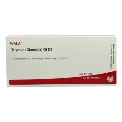 THYMUS GLANDULA GL D 8 ampułek, 10 x 1 ml