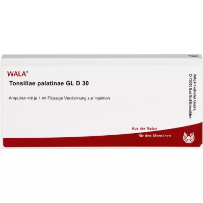 TONSILLAE palatinae GL D 30 ampułek, 10X1 ml