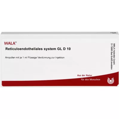 RETICULOENDOTHELIALES System GL D 10 ampułek, 10X1 ml