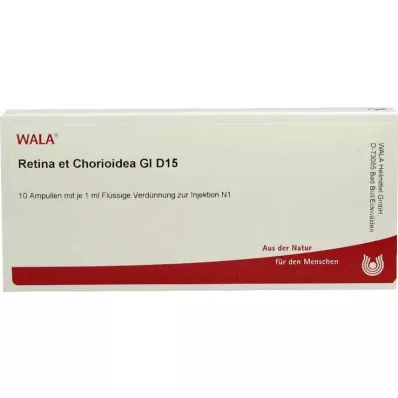 Retina et chorioidea GL D 15 ampułek, 10X1 ml