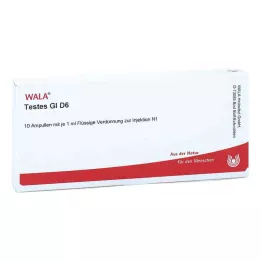 TESTES GL D 6 ampułek, 10 x 1 ml