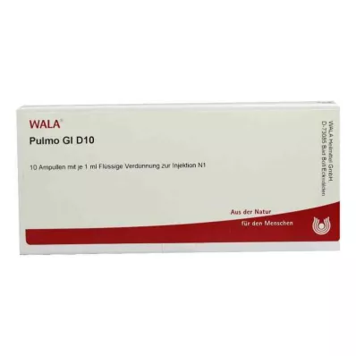 Ampułki Pulmo Gl D10 (10x1 ml) Ampułki Pulmo Gl D10 (10x1 ml)