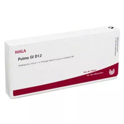 Pulmo GL D 12 ampułek, 10X1 ml Pulmo GL D 12 ampułek, 10X1 ml