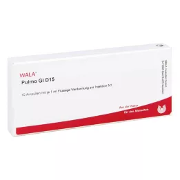 PULMO GL D 15 Ampułki, 10 x 1 ml