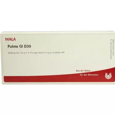Pulmo GL D 30 ampułek, 10X1 ml Pulmo GL D 30 ampułek, 10X1 ml