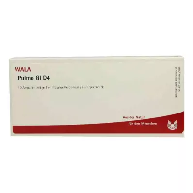 Ampułki Pulmo Gl D4 (10x1 ml) Ampułki Pulmo Gl D4 (10x1 ml)