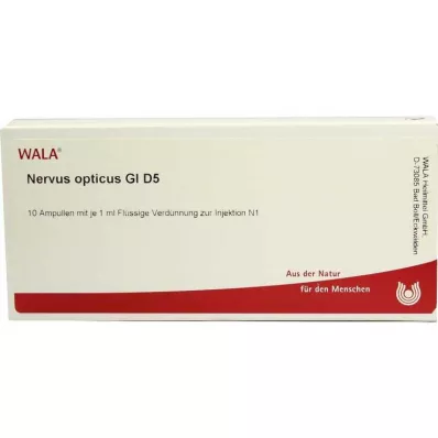 Nervus Opticus GL D 5 ampułek, 10X1 ml Nervus Opticus GL D 5 ampułek, 10X1 ml