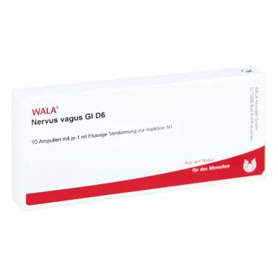 NERVUS VAGUS GL D 6 ampułek, 10 x 1 ml NERVUS VAGUS GL D 6 ampułek, 10 x 1 ml