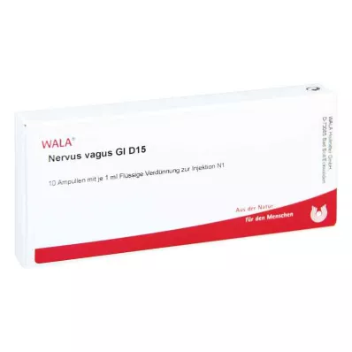 NERVUS VAGUS GL D 15 Ampułki, 10 x 1 ml