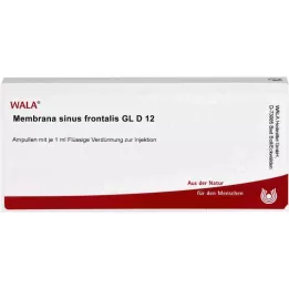 MEMBRANA sinus frontalis GL D 12 ampułek, 10 x 1 ml