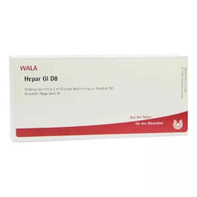 HEPAR GL D 8 ampułek, 10 x 1 ml