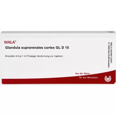 GLANDULA SUPRARENALES cortex GL D 15 ampułek, 10X1 ml