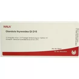 GLANDULA THYREOIDEA GL D 15 Ampułki, 10 x 1 ml