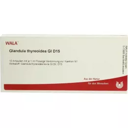 GLANDULA THYREOIDEA GL D 15 Ampułki, 10 x 1 ml