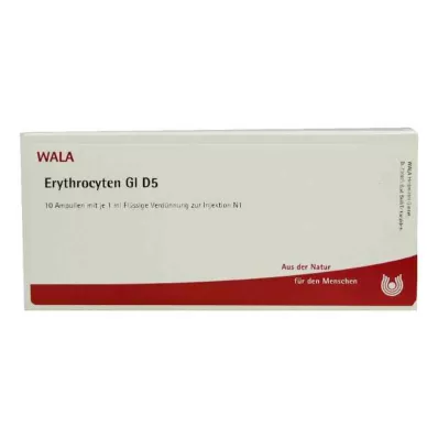 ERYTHROCYTEN GL D 5 ampułek, 10 x 1 ml ERYTHROCYTEN GL D 5 ampułek, 10 x 1 ml