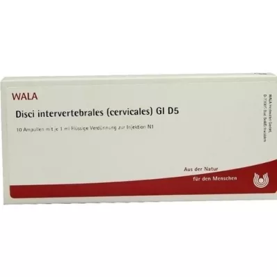 DISCI intervertebrales cervicales GL D 5 ampułek, 10X1 ml