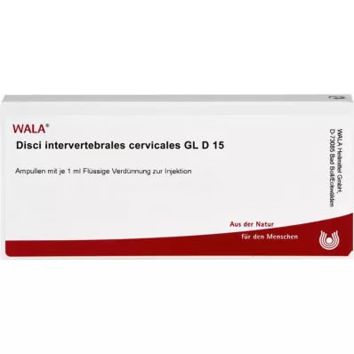 DISCI intervertebrales cervicales GL D 15 ampułek, 10X1 ml