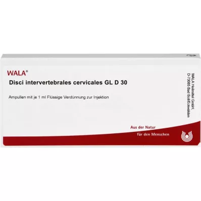 DISCI intervertebrales cervicales GL D 30 ampułek, 10X1 ml