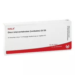 DISCI międzykręgowe lędźwiowe GL D 5 ampułek, 10X1 ml