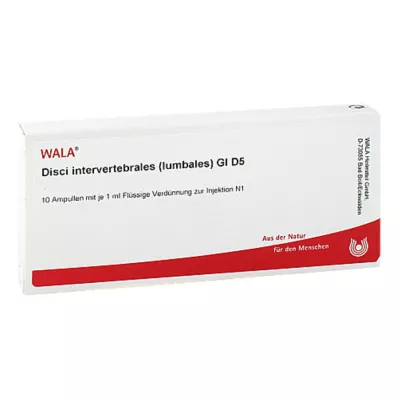 Disci Intervertebralia lumbales GL D 5 ampułek, 10X1 ml