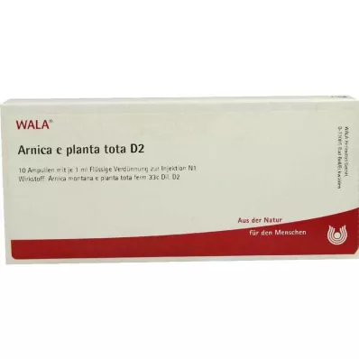 ARNICA E Planta tota D 2 ampułki, 10 x 1 ml
