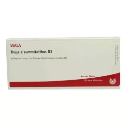 THUJA E SUMMITATIBUS D 3 ampułki, 10 x 1 ml