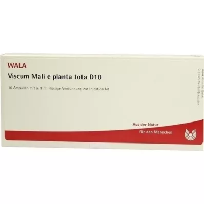 VISCUM MALI e planta tota D 10 ampułek, 10X1 ml