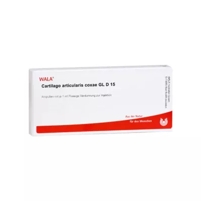CARTILAGO articularis coxae GL D 15 ampułek, 10X1 ml