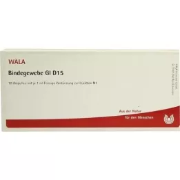 BINDEGEWEBE GL D 15 Ampułki, 10 x 1 ml