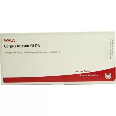 Corpus Luteum GL D 6 ampułek, 10X1 ml Corpus Luteum GL D 6 ampułek, 10X1 ml