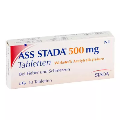 ASS STADA Tabletki 500 mg, 10 szt