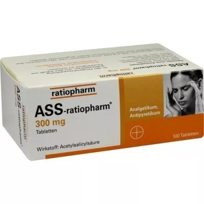 ASS-ratiopharm 300 mg tabletki, 100 szt