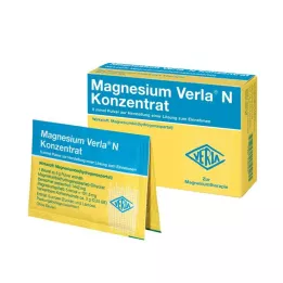 MAGNESIUM VERLA N Koncentrat Plv.e.L. do spożycia, 20 szt
