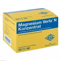MAGNESIUM VERLA N Koncentrat Plv.e.L. do spożycia, 50 szt