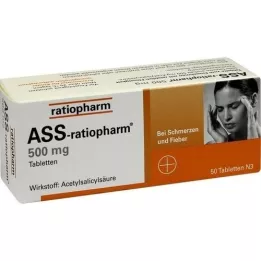 ASS-ratiopharm 500 mg tabletki, 50 szt