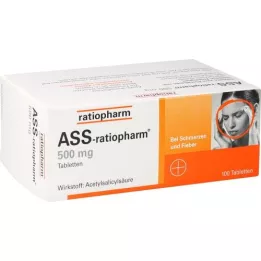 ASS-ratiopharm 500 mg tabletki, 100 szt