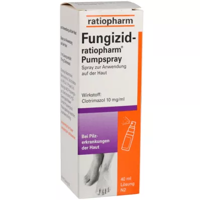 FUNGIZID-ratiopharm pump spray, 40 ml