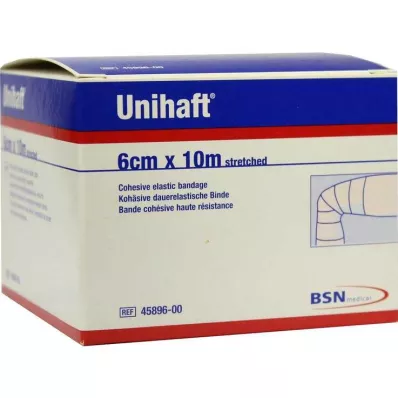 UNIHAFT Idealny bandaż 6 cmx10 m, 1 szt UNIHAFT Idealny bandaż 6 cmx10 m, 1 szt