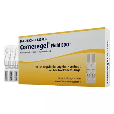 CORNEREGEL Płyn EDO Krople do oczu, 10 x 0,6 ml