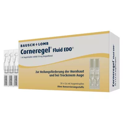 CORNEREGEL Płyn EDO Krople do oczu, 30 x 0,6 ml CORNEREGEL Płyn EDO Krople do oczu, 30 x 0,6 ml