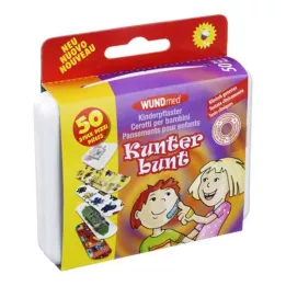 KINDERPFLASTER Kolorowe, 50 szt