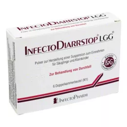 INFECTODIARRSTOP LGG Proszek do sporządzania zawiesiny do podawania, 6 szt